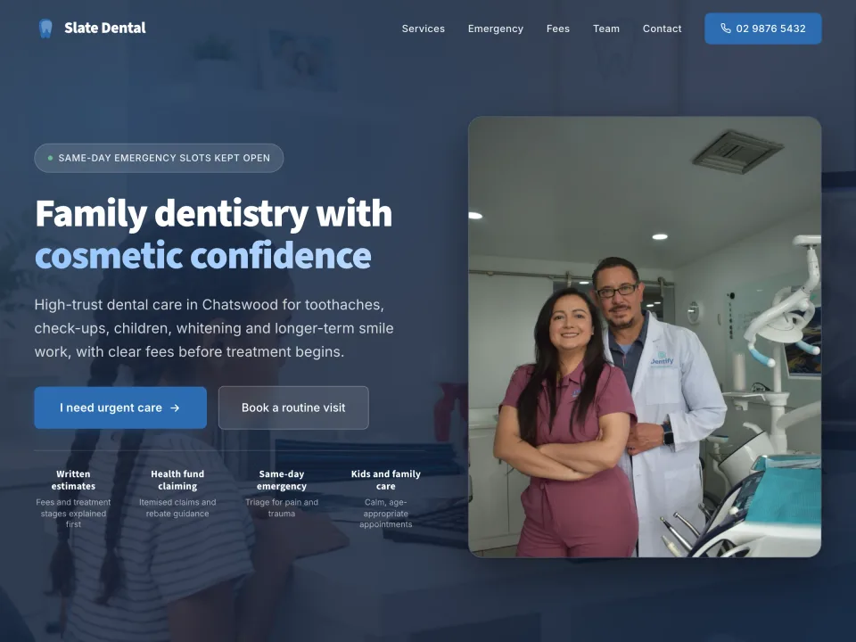 Dental Practice template